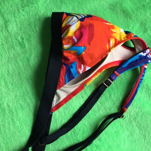 SIMON CHANG colourful bikini top - Picture 11 of 16
